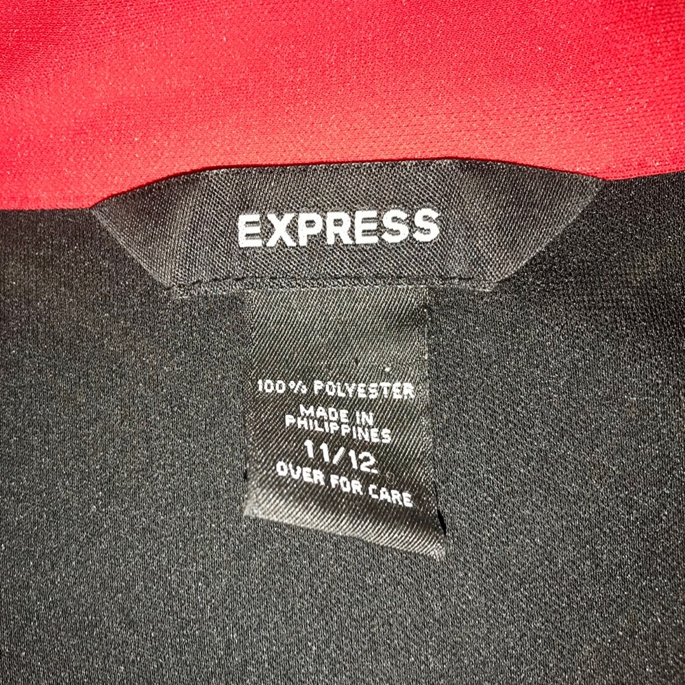 Express Classic Long Sleeve Column Suit Dress - Picture 4 of 4